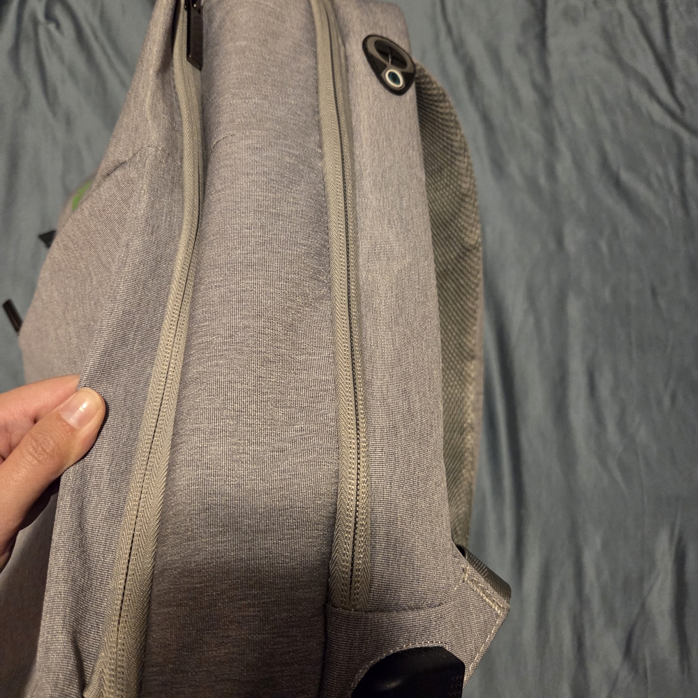 Gray Travel Backpack - image 4